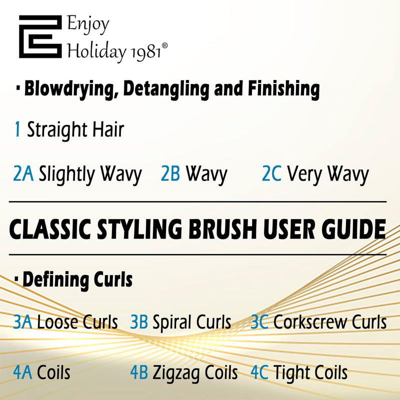 2 PCS Hair Brush for Women Men Curly Wet or Dry Hair 9 Row 5 Row Classic Styling Brushes for Natural Thick Hair, Blow Separating, Shaping Defining Detangling Curls Tools Travel Bristle Black Hairbrush Red 9 Row &5 Row