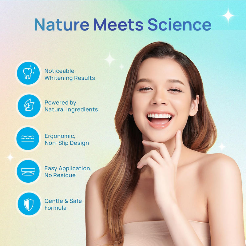 [Australia] - Whitebite Pro Natural Pap Teeth Whitening Strips (14 Treatments / 28 Strips) | Pineapple & Coconut Enzyme Formula | Enamel-Safe, Non-Slip, Gentle for Sensitive Teeth 28 Count (Pack of 1) 