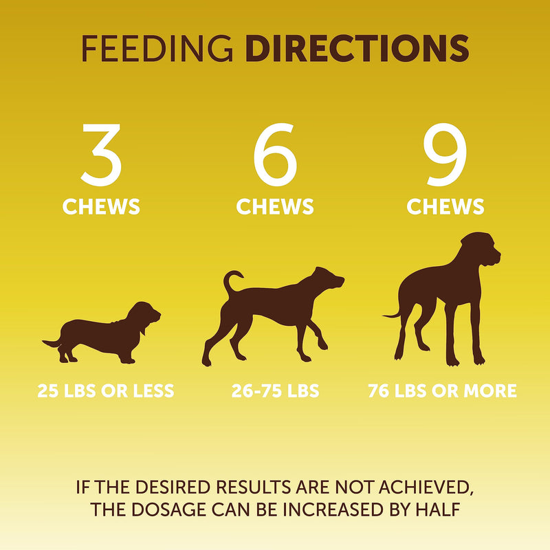 Scoot Stopper Dog Soft Chews w/Fiber - Stool Hardener for Dog Anal Gland Treatment, Digestion Support -180 Tasty Chews w/Natural Flaxseed, Pumpkin and Psyllium Husk for Dog Comfort - PawsPlanet Australia