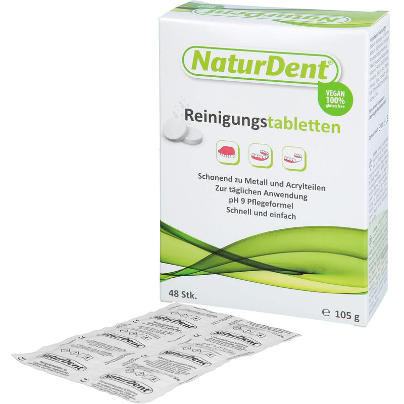 [Australia] - NATURDENT cleaning tablets 48 pcs 