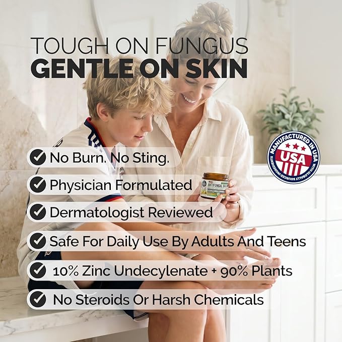 Puriya Tea Tree Oil Antifungal Cream. Natural Athletes Foot Cream Treatment. Jock Itch Cream Extra Strength for Men, Ringworm Treatment for Humans. Hydrating Anti Fungal Cream for Itchy Skin Relief