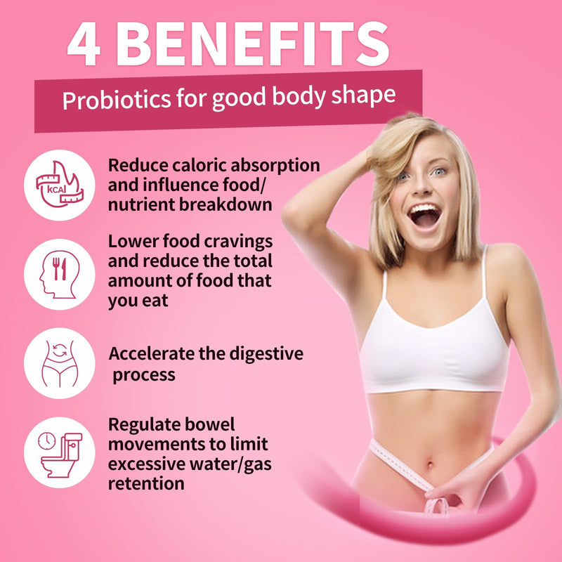 [Australia] - NATURE TARGET Probiotics for Women Probiotic Powder Supplement - Prebiotics and Probiotics for Digestive Health and Immune Support 