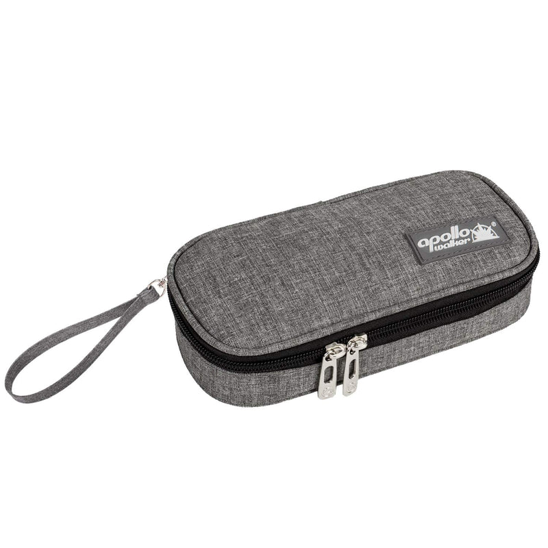 [Australia] - Apollowalker Cooler Bag Insulin Bag for Diabetes Syringes, Insulin Injections and Medications Gray 