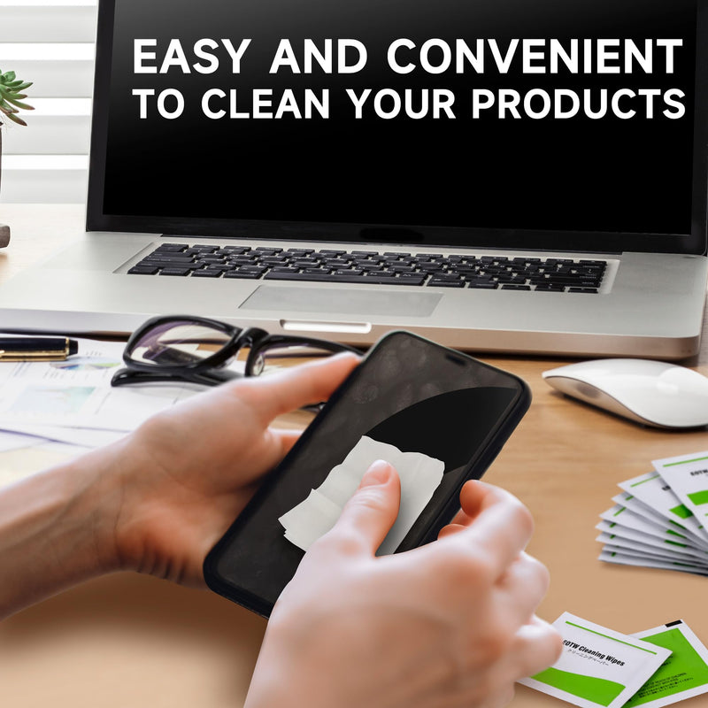 [Australia] - EOTW Computer Screen Wipes Individually Wrapped Pre-moistened Electronic Monitor Cleaner Cleaning for iPhone iPad Tablet PC Keyboard Laptop, Pack of 120 1 Count (Pack of 120) 