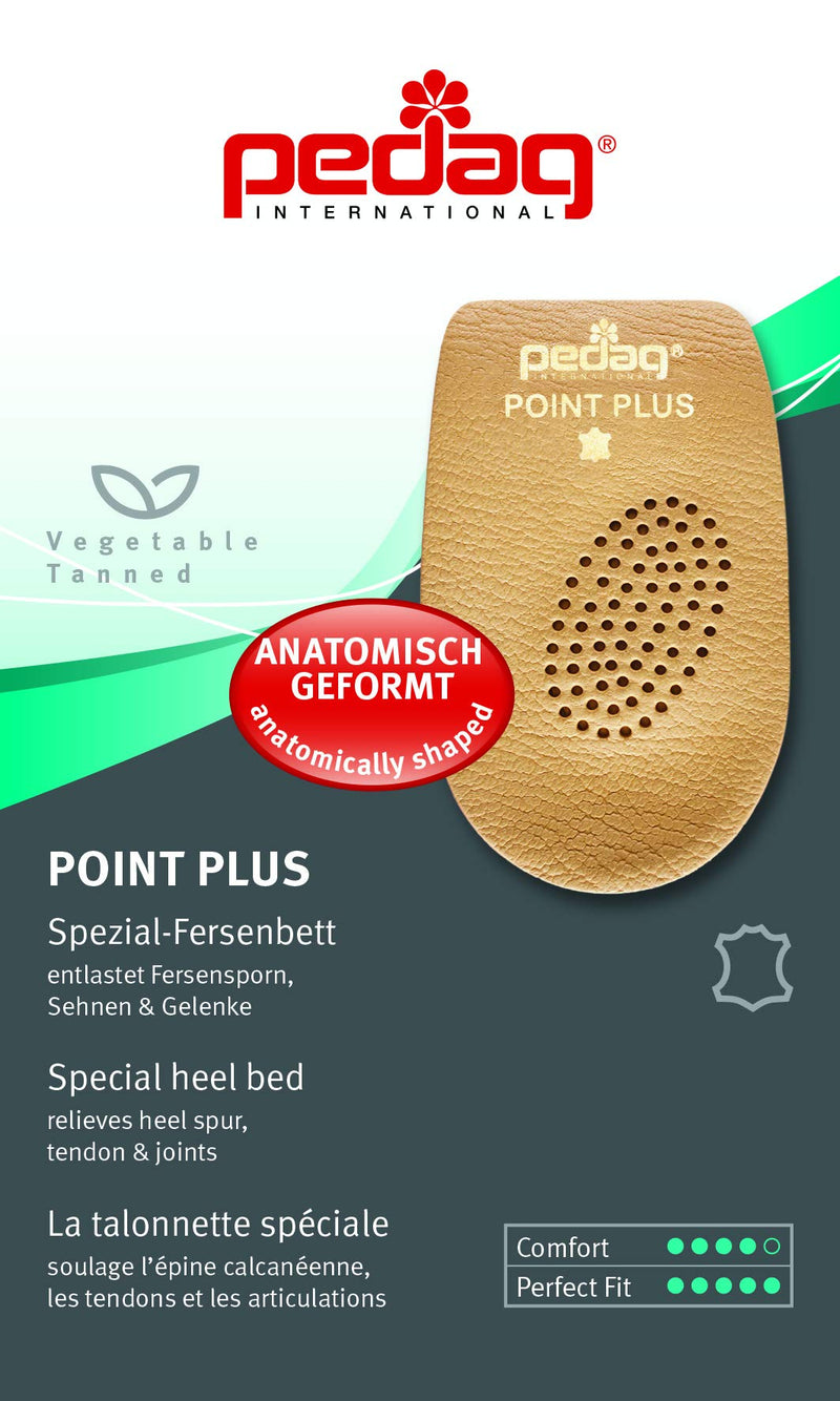 [Australia] - pedag Point Plus heel spur bedding – for heel relief | Two-zone relief | The white heel edge supports the body weight, the central soft pad (pink) cushions the pain point 38-40 EU 