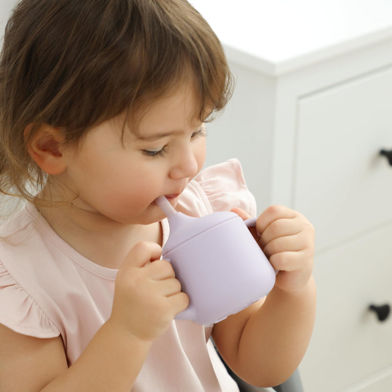 [Australia] - Moonkie Baby Training Cup & Sippy Cup Set | 4 Months+ | Baby-Led Weaning Essential | Gift for Infants (Mint Cup Set, 2 Pack) Mint Cup Set 2 Ounces 