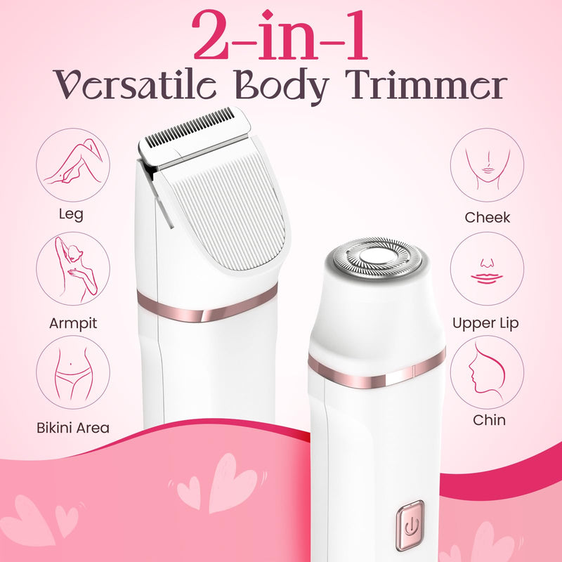 [Australia] - Pubic Hair Trimmer for Women White 