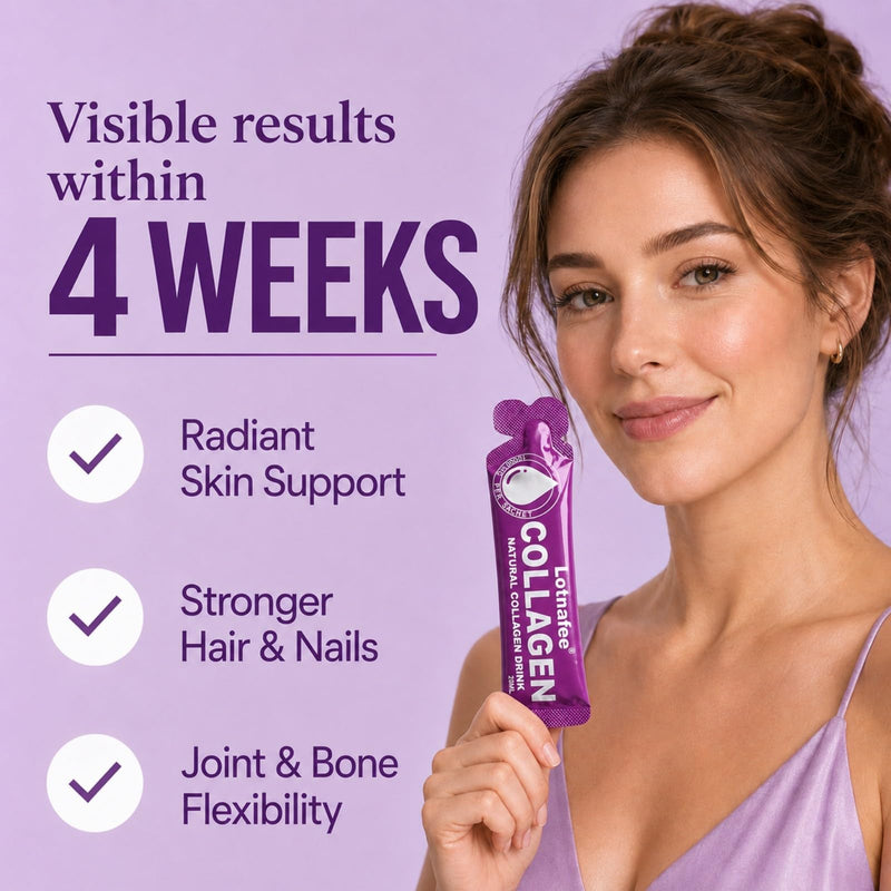 Marine Liquid Collagen Supplement for Women | Supports Hair, Nail & Skin Health, 10000mg of Hydrolysed Collagen per Sachet, Vitamin C& Hyaluronic Acid, 14 Bags