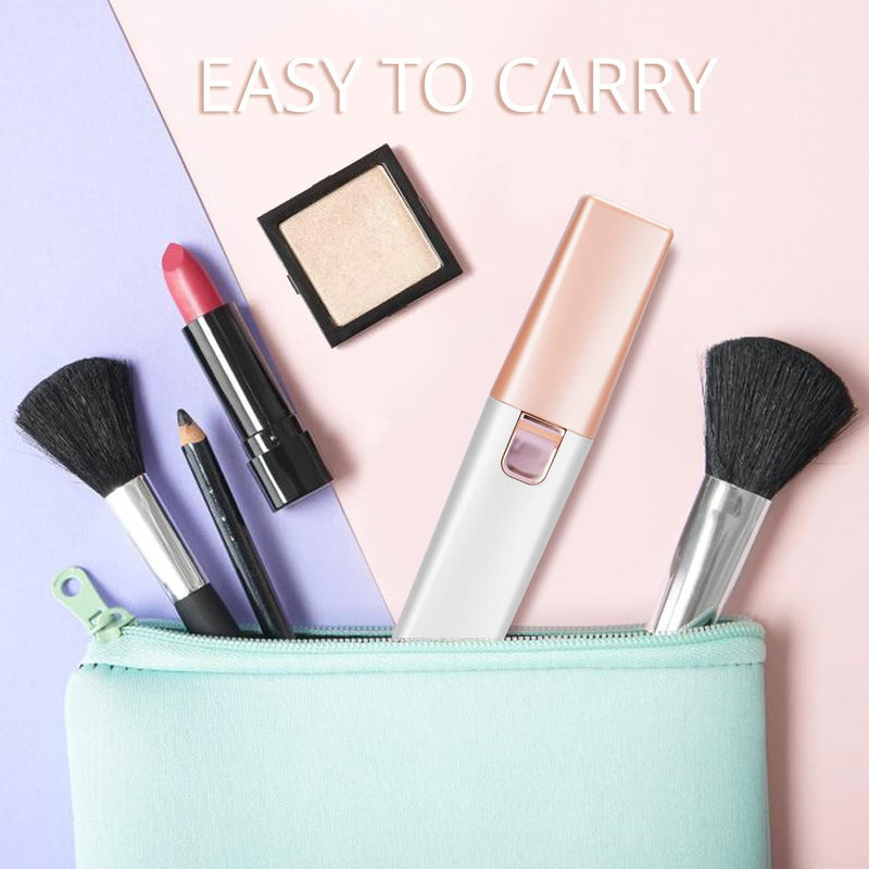 [Australia] - Face - Eyebrow Hair Remover for Women Rechargeable 2 in 1 Eyebrow Trimmer and Facial Shaver for Women - Painless Electric Hair Removal Device for Face Eyebrows 