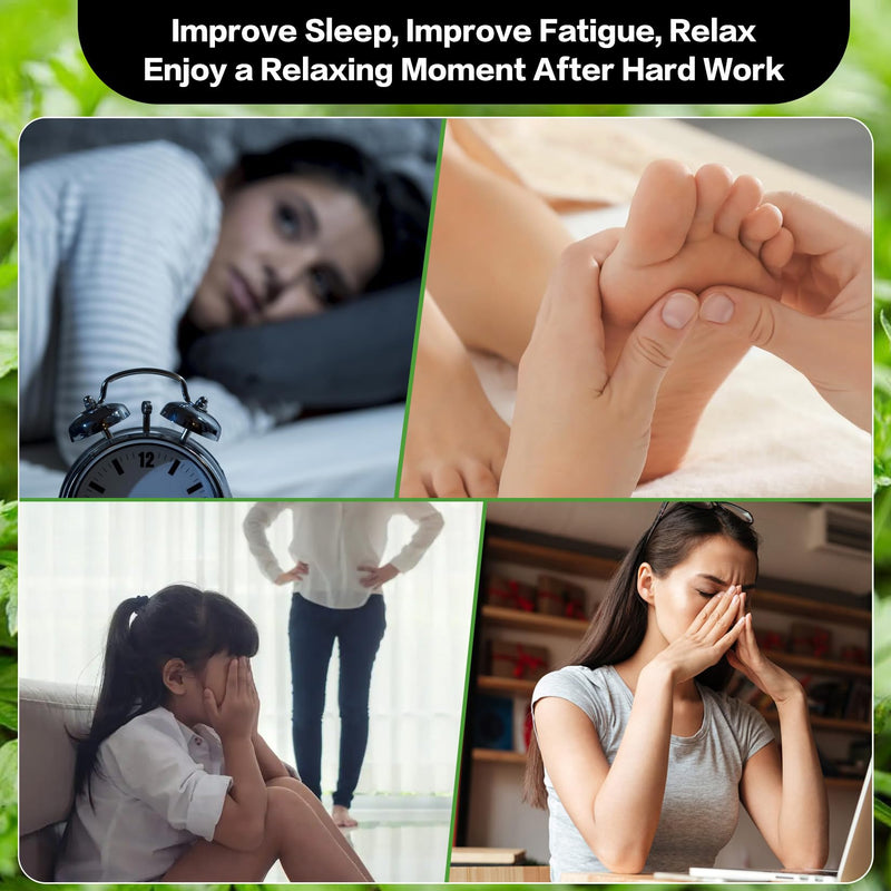 [Australia] - 50 Pack Natural Foot Pads Ginger Wormwood Bamboo Vinegar Foot Care Patch Message Deep Cleansing for Stress Relief, Better Rest, Feet Health Patches, Relaxing Muscles Kit 