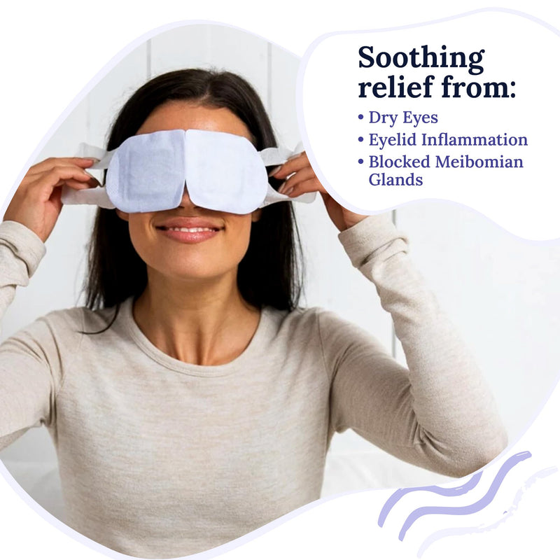 [Australia] - Rest: Self Heating Warm Compress for Eyes | Heated Eye Mask for Fast Relief of Dry Eyes | No Microwave Needed | Eye Treatment Products for Dry Eye Relief | 30 Count | FSA & HSA Eligible Rest (Warm) 1 Count (Pack of 30) 
