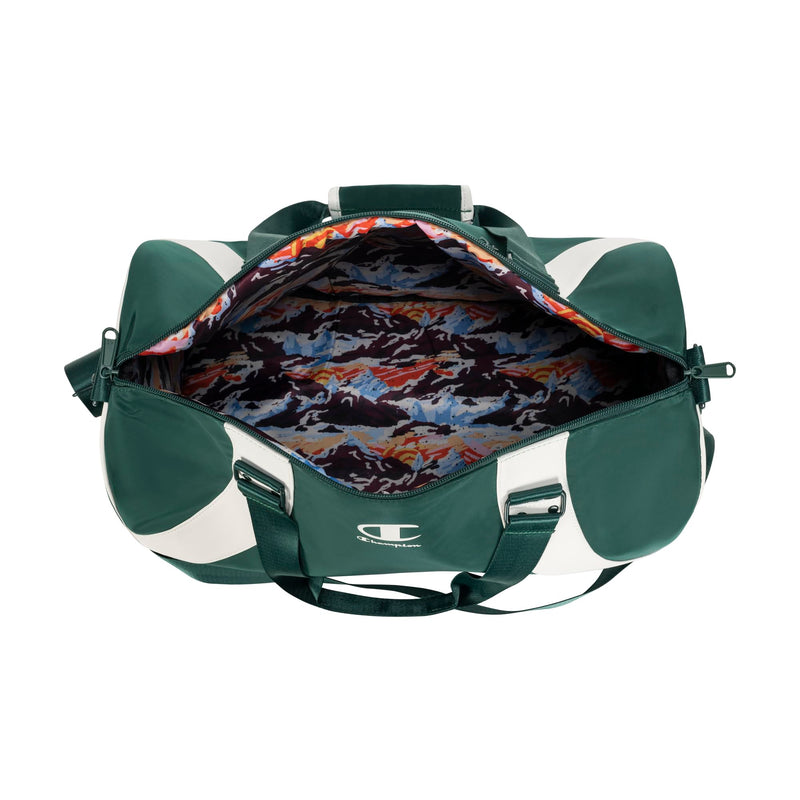 Champion Oracle Duffel Bag With Removable Adjustable Strap, Carry Handle for Gym, Travel, Weekender Forest Peak Green