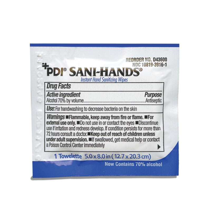 [Australia] - Sani-Hands Hand Sanitizer Wipes 100 Packets Per Box 