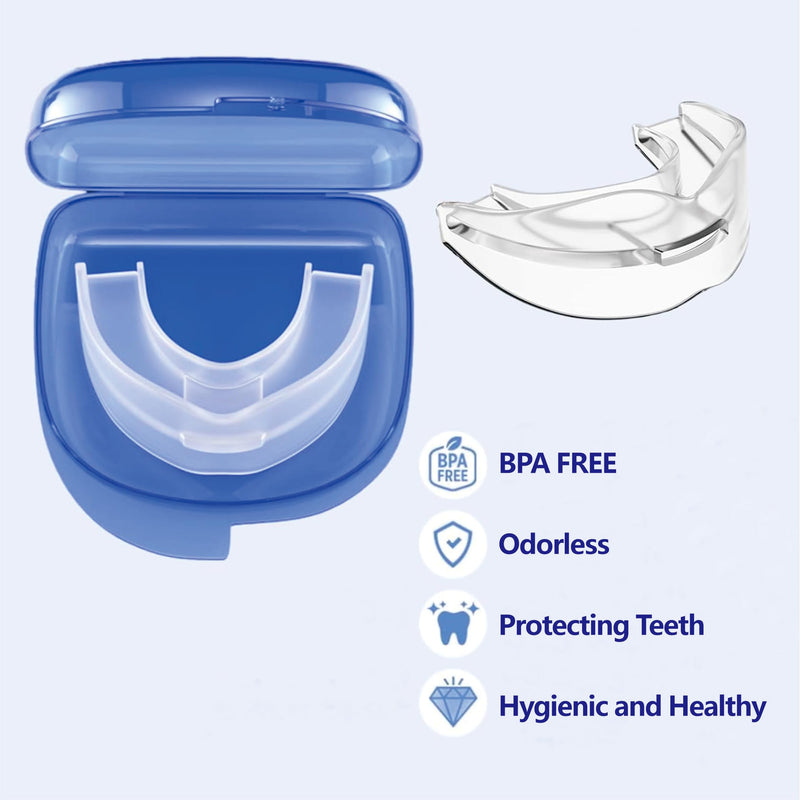 Nighttime Teeth Grinding Guards - Reusable Dental Protectors, Crafted from EVA Material,Suitable for Both Men and Women, Promote Healthier Sleep