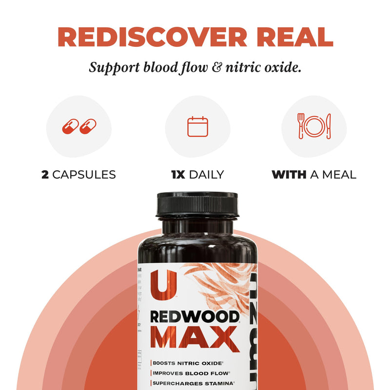 [Australia] - UMZU Redwood Max Nitric Oxide Booster, 1-Month Supply ‚Äì Advanced Nitric Oxide Supplement with Fitnox Blend, Pine Bark, Resveratrol & Tart Cherry ‚Äì Promotes Healthy Circulation, Energy and Recovery Redwood Max 1-Month Supply 