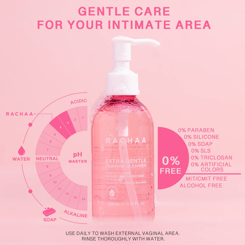 [Australia] - Feminine Wash for Women, Lightening and Moisturizing, pH Balance Intimate Wash with Tea Tree Oil and Lactic Acid, 6.76 Fl Oz 