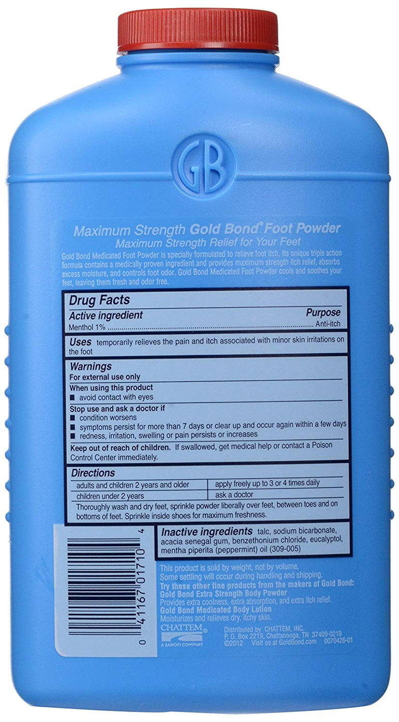 Gold Bond Talc-Free Medicated Foot Powder - 10 Oz by Gold Bond