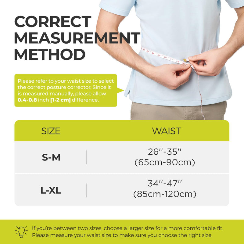 [Australia] - Posture Corrector for Women and Men, Adjustable Upper Back Brace for Posture Hunchback Support and Providing Pain Relief from Neck, Shoulder, and Upper Back (1, Large/XL) 1 