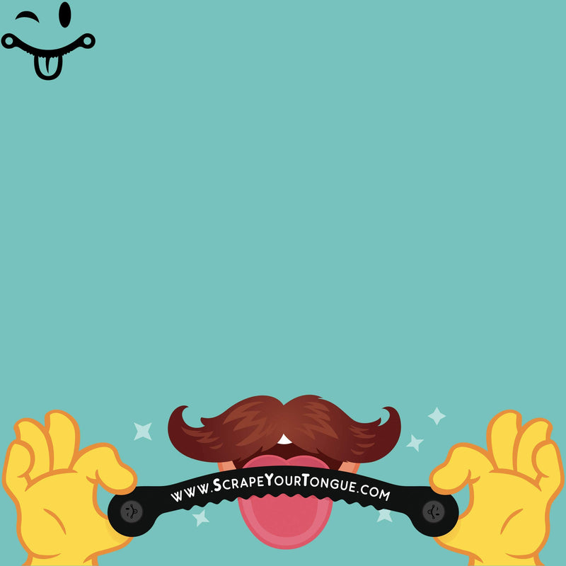 [Australia] - ScrapeYourTongue - #1 Daily Tongue Scraper for Oral Health. 100% Recyclable, BPA Free, and Gag Proof Tongue Cleaner 