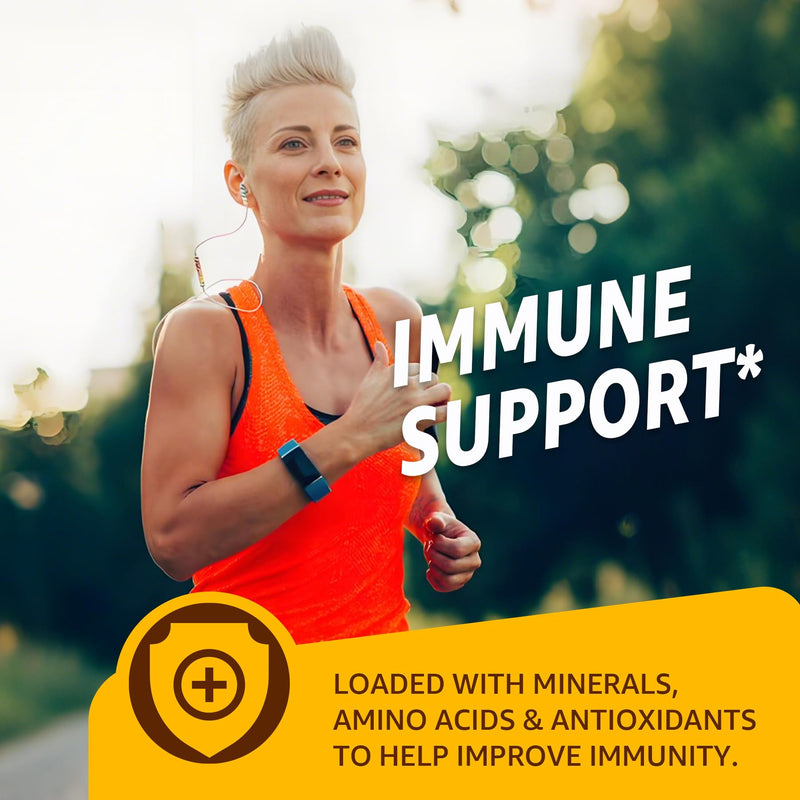 [Australia] - Bee Pollen Organic 1000mg, w/Propolis, Royal Jelly, Sugar Free Bee Pollen Gummies Rich in B-Vitamin, Antioxidants, Amino Acids, Bee Pollen Supplement for Energy, Skin & Immune (1 Pack) 60 Count (Pack of 1) 