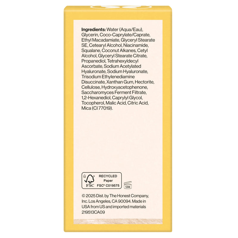Honest Beauty Everyday Radiance Vitamin C Moisturizer, 1.7 fl oz Radiance Moisturizer