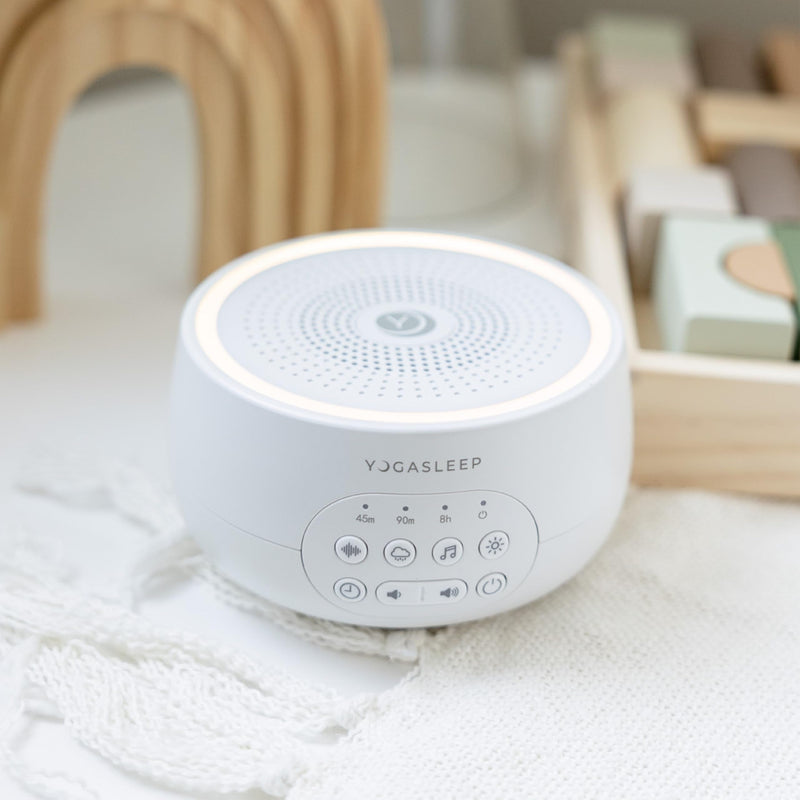 [Australia] - Yogasleep Dreamcenter White Noise Machine with 26 Soothing Sounds, Multicolor Night Light, Sleep Timer, Noise Canceling for Privacy, Sleep Aid for Adults and Babies 