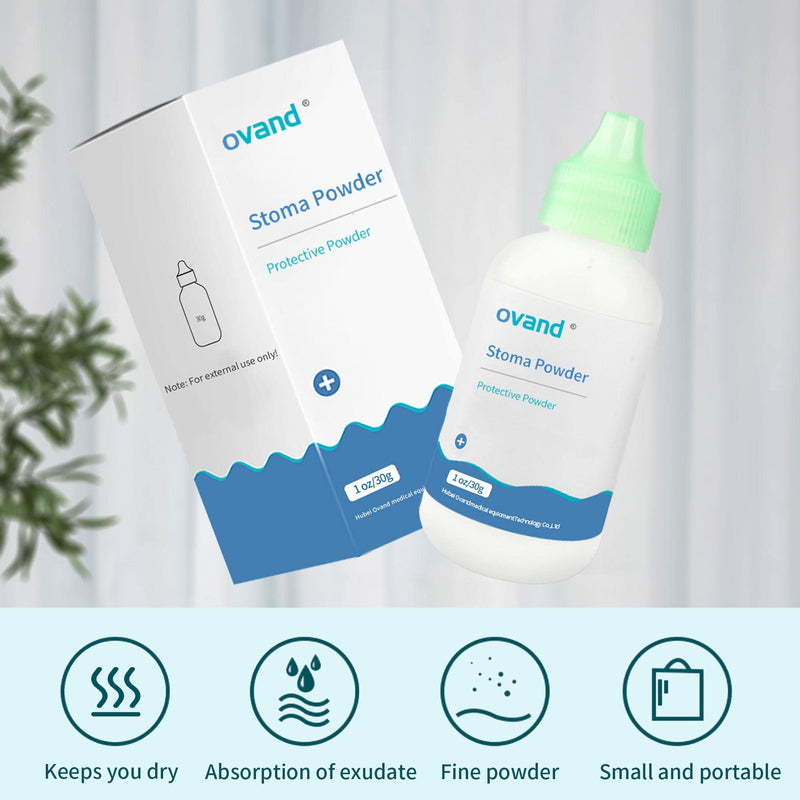 [Australia] - Stoma Powder，Protects Skin Keep Dry Ostomy Powder (2 Bottles) 2 Bottles 