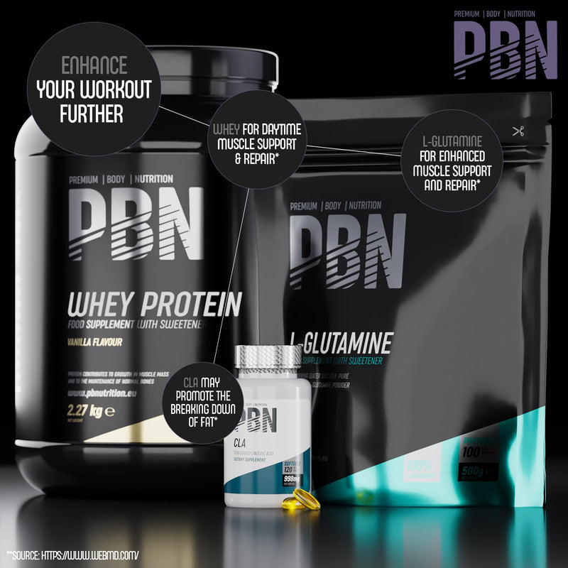 PBN L-Glutamine 500g Pouch White. 500 g (Pack of 1)