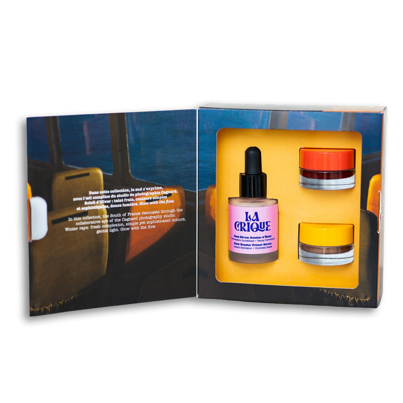 [Australia] - Makeup Set - Limited Edition Soleil d'Hiver - Hybrid Makeup & Skincare Set - 3 Products Essential Makeup - All Skin Types - 99% Natural Ingredients - Vegan - Limited Edition 