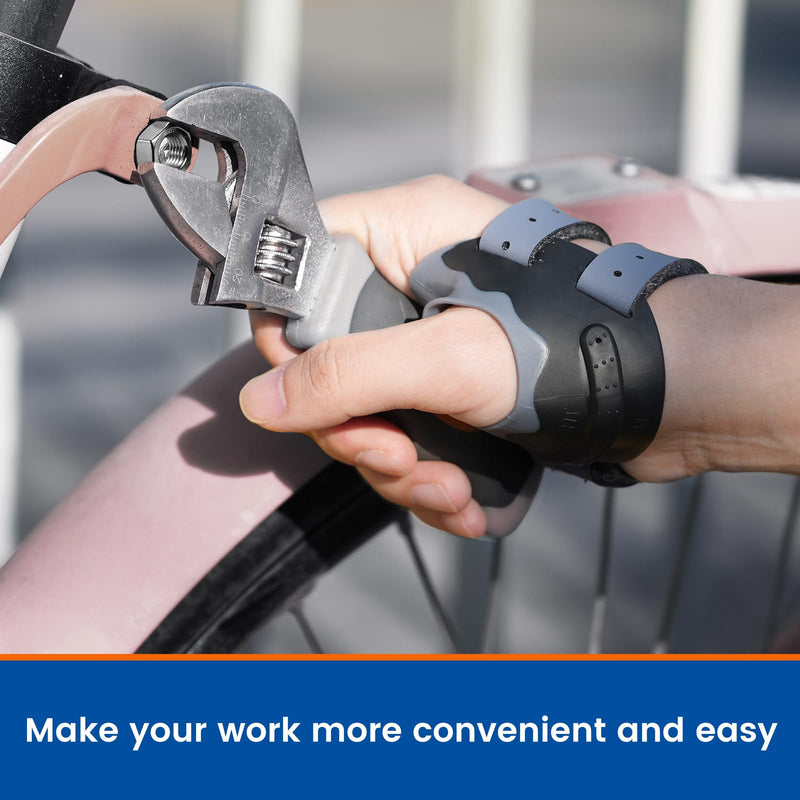 [Australia] - CMC Joint Thumb Stabilizer Brace for Osteoarthritis, Arthritis Pain Injury Relief Support, Spica Splint for Women and Men(Right Hand, Medium,7 3/4″- 8 7/8″) Right Hand 