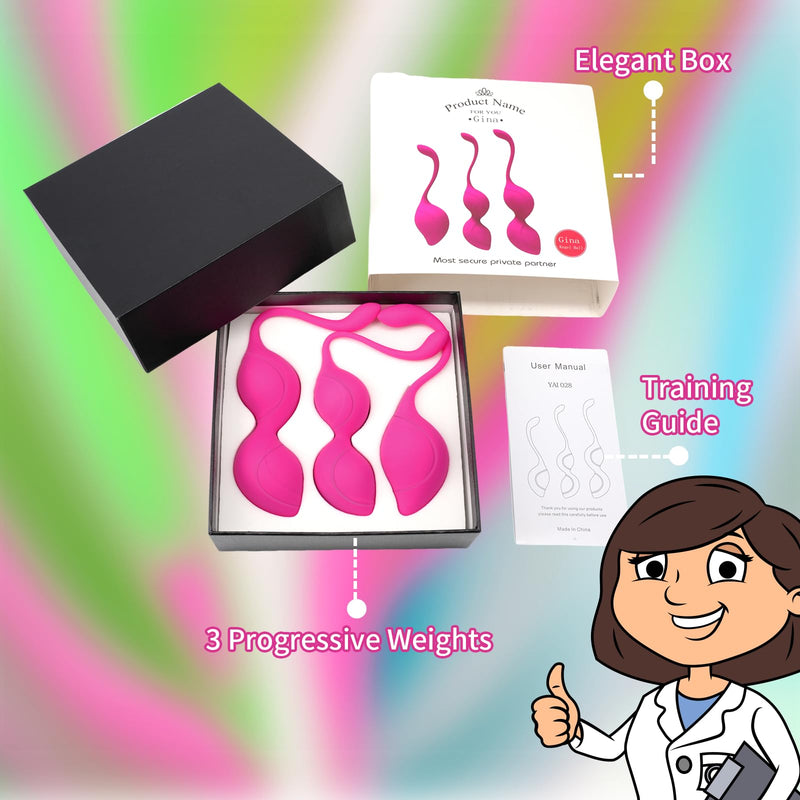 [Australia] - Kegel Tightener Balls: for Vaginal Tightening Ben was Balls for Women Pelvic Floor Muscle Strengthening Kegel Weights Ben Wa Balls Set Kegel Balls Set for Women Tightening Exercise Beginners Advanced 