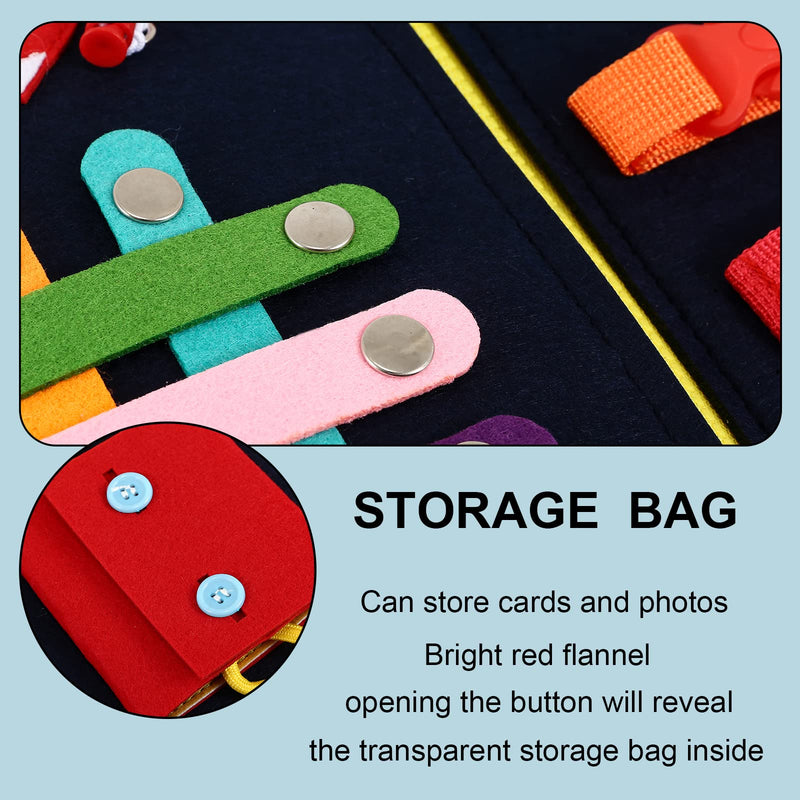 [Australia] - Fidget Blanket for Adults with Dementia,Dementia Activities for Seniors,Alzheimers Dementia Products for Elderly,Toddler Busy Board,Fidget Toys,Autism Sensory Toys for Autistic Children. 