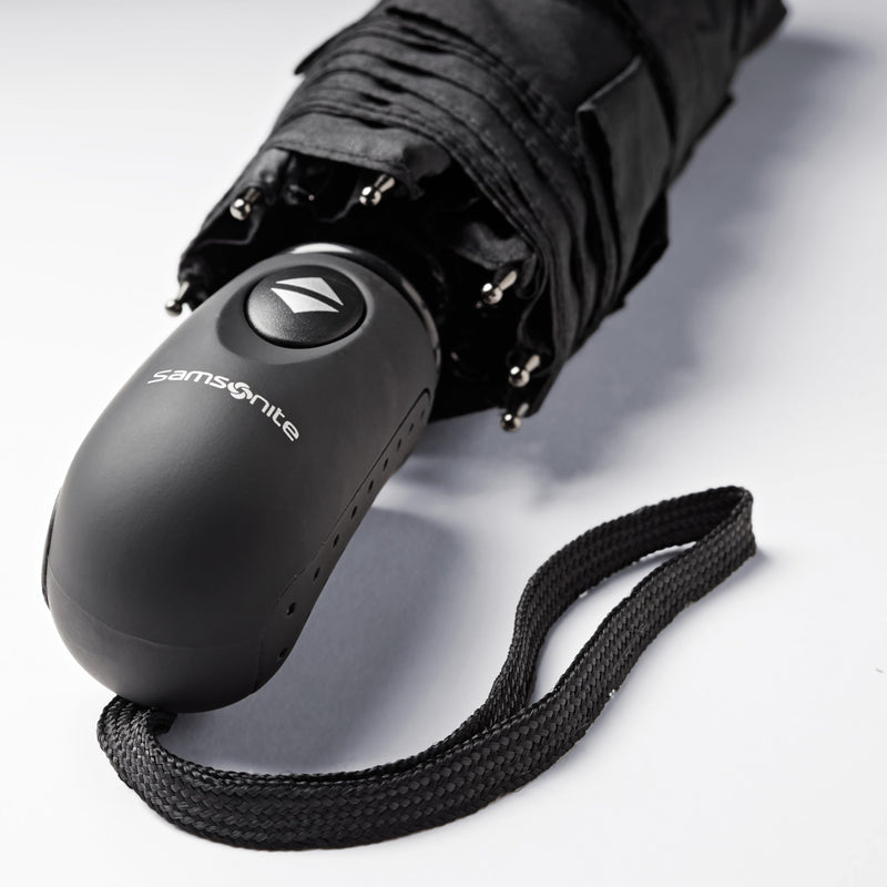 Samsonite Compact Auto Open/Close Umbrella One Size Black