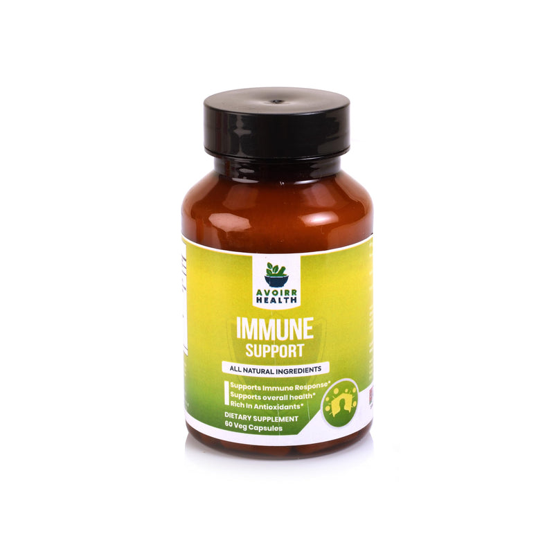 Immunity Support Capsules with Organic ashwagandha to Boost Your Immunity, Natural Amla for Vitamin C -Guduchi for Digestion & Detox - Men Women 60 Organic Capsules