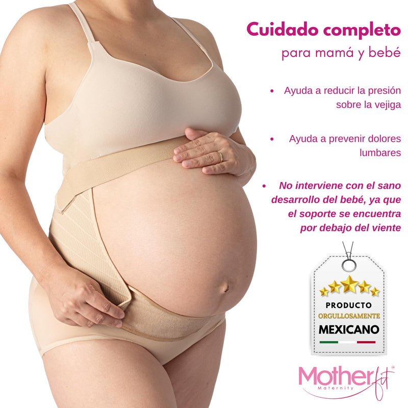Pregnancy Girdle - Belly Bands for Pregnant Women Breathable Pregnancy Belly Support Band Adjustable Maternity Belt Nude Medium