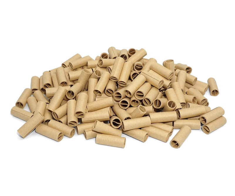 [Australia] - Natural Unbleached Pre-Rolled Filter Tips, Ø8mm - Bottle of 500 Tips ⌀ 8 MM TIPS (500 PCS) 