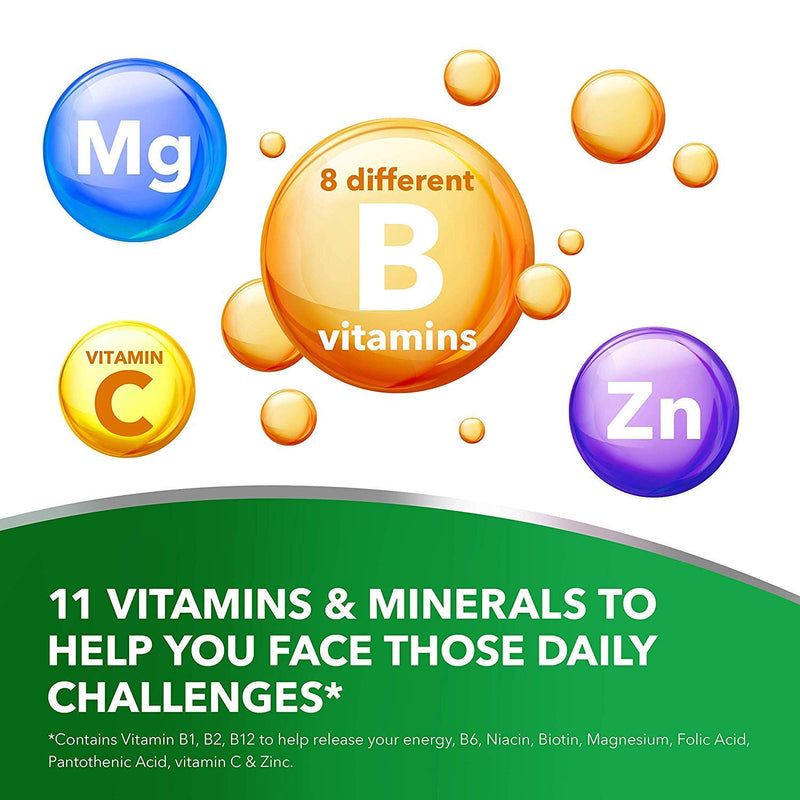 Berocca Vitamin C Film Coated Energy Tablets with Magnesium, Vitamin B12 and Vitamin B Complex, 1 Pack of 30 Tablets - 1 Months Supply 30 count (Pack of 1)