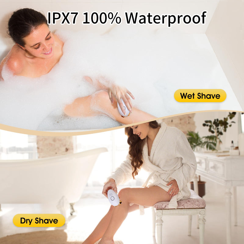 [Australia] - Electric Razors for Women, 5 in 1 Painless Rechargeable Dusk Shaver Womens, Women's Shavers Everything, Lady Leg/Bikini/Face Hair Removal Products, Female Wet Dry Shaving Machine 