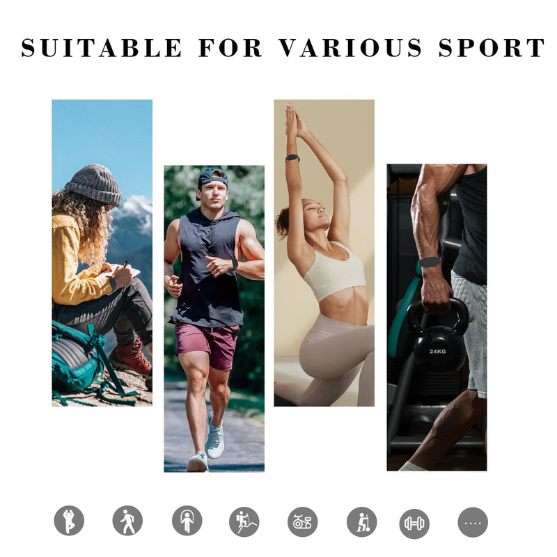 [Australia] - Adjustable And Comfortable Replacement Strap Compatible with Whoop 4.0 and Whoop 3.0 Heart Rate Monitor Brown 