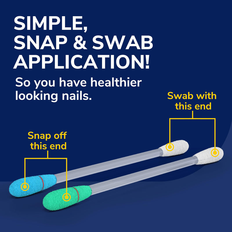 Dr. Scholl’s Fungal Nail Clear & Cure Swabs, 30 ct - Nail Treatment with Tolnaftate to Cure & Relieve Athlete's Foot Fungus Around the Nail + Whitening Swab to Improve Nail Appearance in 2 Days