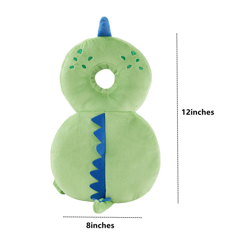 [Australia] - Baby Back Potection Toddler Safety Protector Cushion Pad Toddler Backpack for Crawling Walking Adjustable Back Safety for Boys and Girls(Dinosaur) Dinosaur 