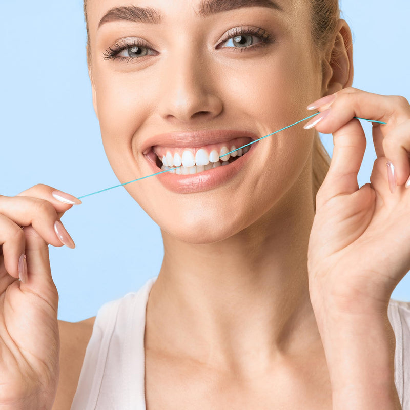 [Australia] - Coconut Oil Infused Woven Dental Floss Vegan Cruelty Free Coconut 6 Month Supply (33 Yards x 1 Unit) 