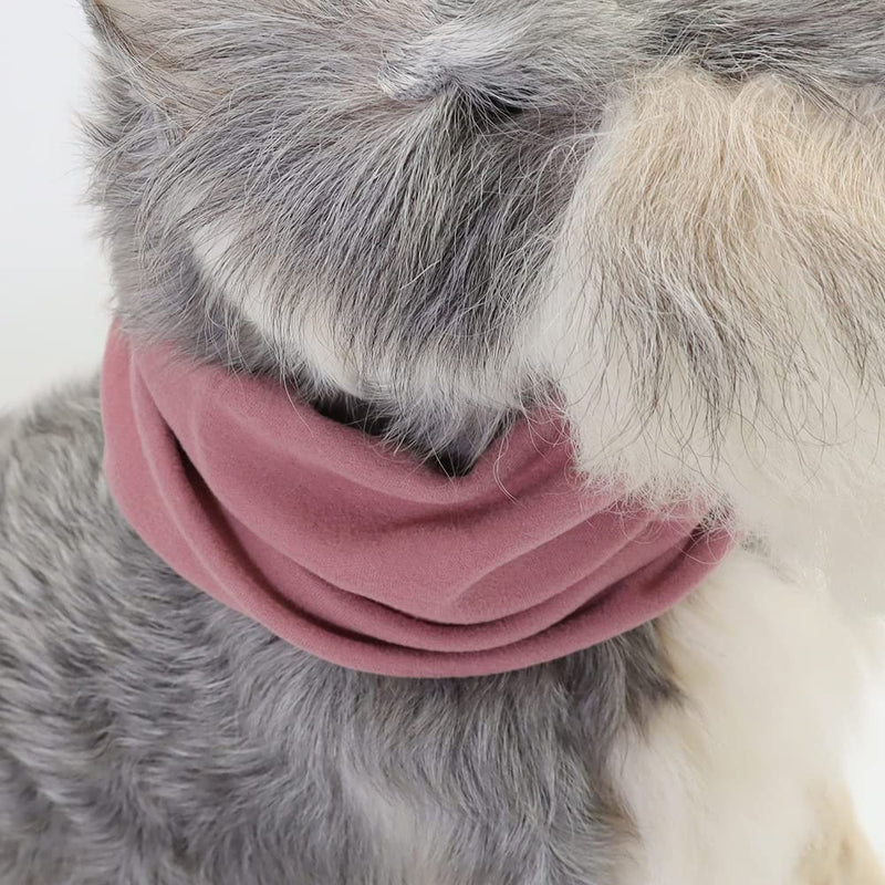 Quiet Ears Covers for Dogs 3pcs,Dog Snoods Ear Covers for Noise,Grooming and Force Drying Miracle Tool for Anxiety Relief & Calming Dogs(Grey+Pink+Purple) (Small) Small - PawsPlanet Australia