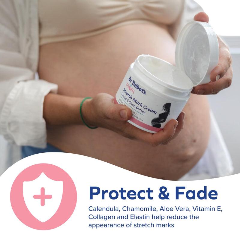 [Australia] - Dr. Talbot's Mom Stretch Mark Cream - Made With Cocoa and Shea Butter - Postpartum Care for Moms - 8 oz 