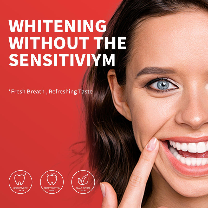 [Australia] - Qinglin Black Ice Mint Whitening Toothpaste, Reduces Tooth Stains, Deep Cleaning Formula 