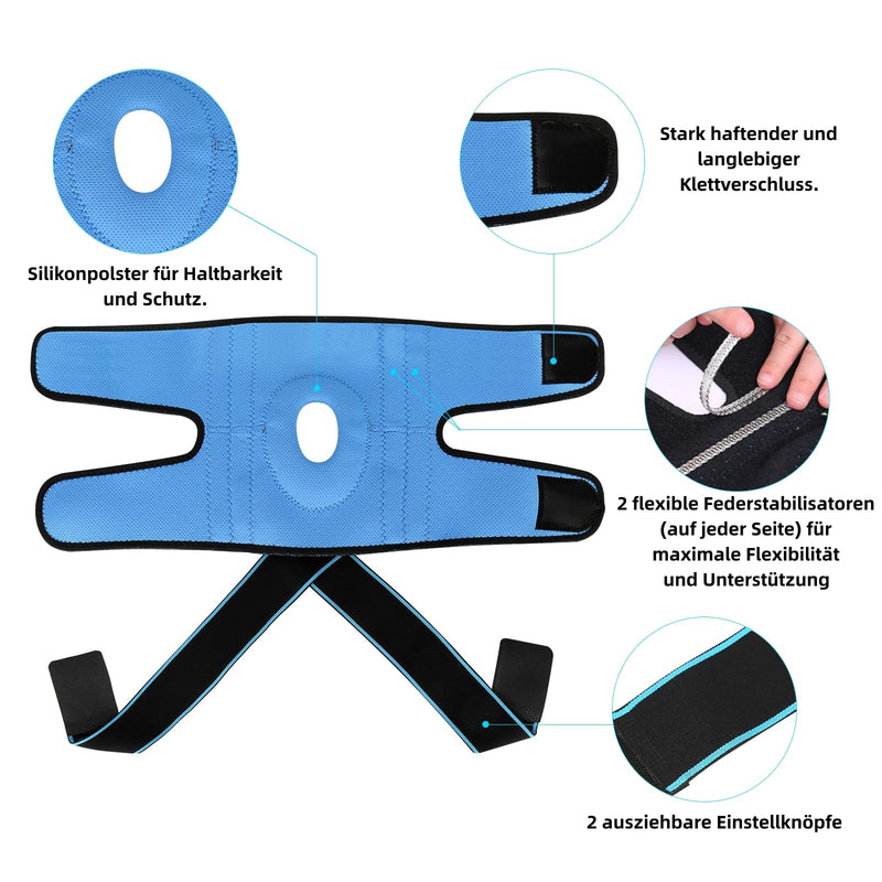 [Australia] - TOVIKI knee support for men and women, knee support with patella gel pads and spring side stabilizers, medical knee pads for meniscus arthritis, orthopedic knee support, sports bandage knee 
