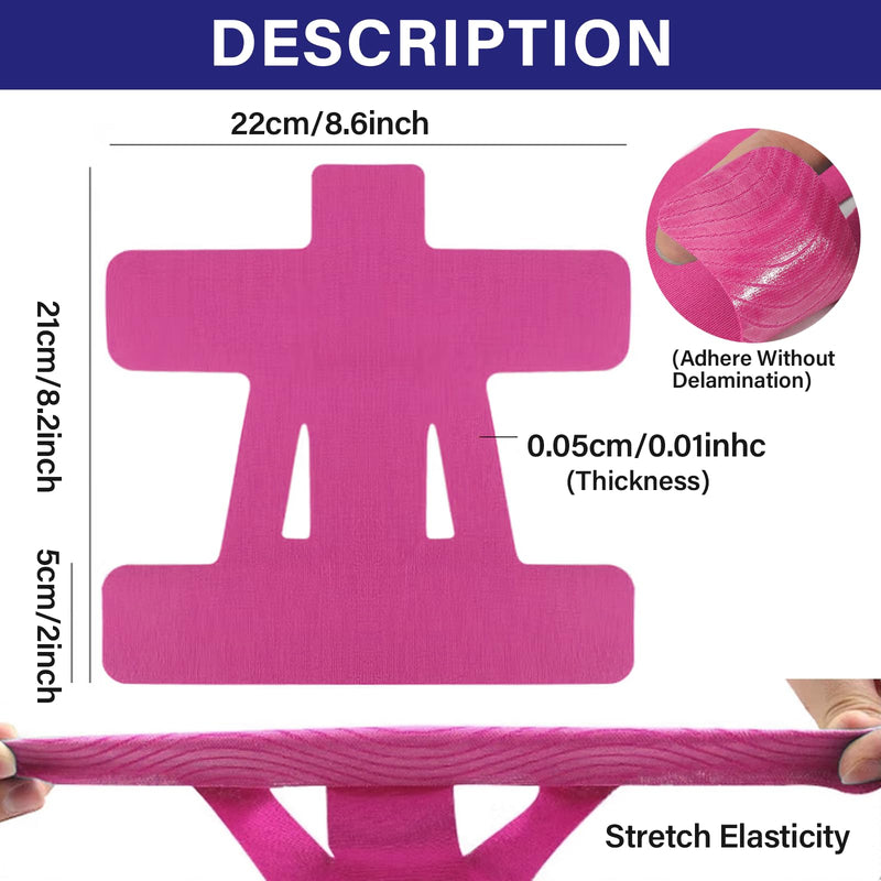 12 PCS Kinesiology Tape for Shoulder,Shoulder Pain Relief Tape, Original Cotton Knee Pain Relief Tape, Flexible and Durable Athletic Tape for Pain Support and Muscle Movement 12 PCS