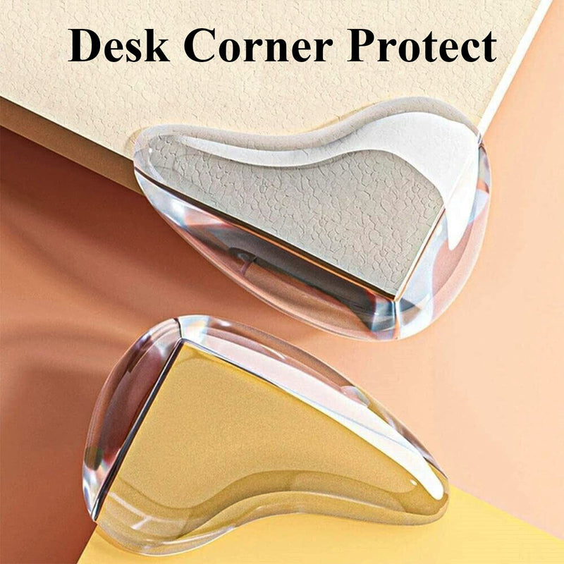 [Australia] - 16 Pack Corner Protector for Baby, Clear Corner Protectors, Furniture Corner Guard & Edge Safety Bumpers to Cover Sharp Furniture & Table Edges Transparent Drop Shape 16 Pack 