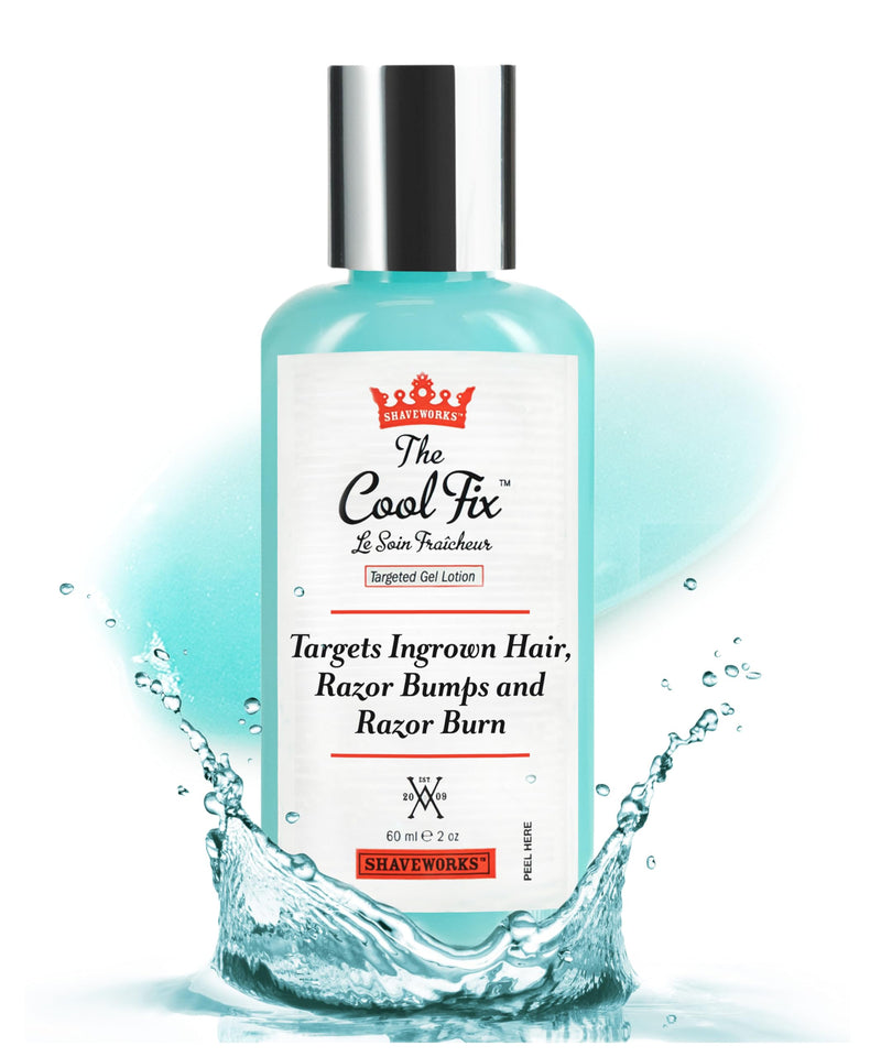 [Australia] - Shaveworks The Cool Fix Aftershave for Women: Pubic Hair Removal, Razor Bumps, Razor Burns, Ingrown Hair Treatment – After Shaving Post Waxing Bikini Area Moisturizing Skin Care Gel 2 Fl Oz 2 Fl Oz (Pack of 1) 
