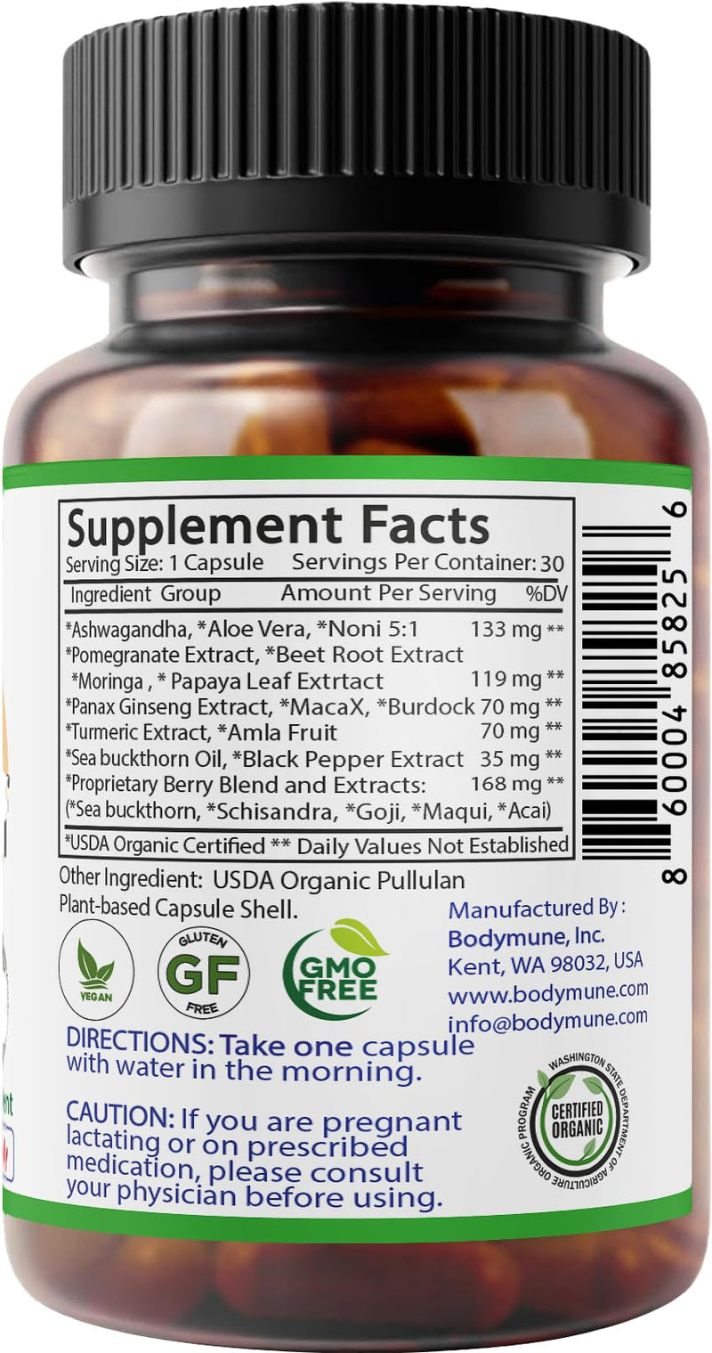 [Australia] - Advanced JointRelief Joint Works | Joint & Muscle Support Supplement* | Promotes Mobility & Health* | 30-Day Supply | USDA Organic, Vegan, Non-GMO, USA Made 30 Count (Pack of 1) 